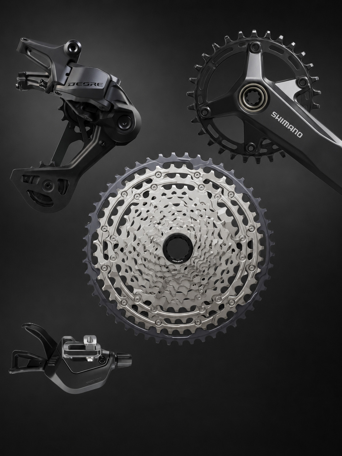 메리다 빅.나인 3000 Shimano Deore 12단 구동계 디테일 이미지